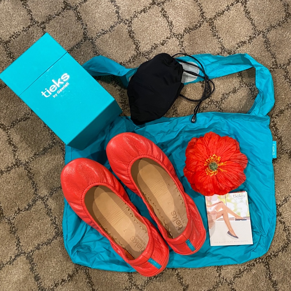 Tieks Poppy in Size 7